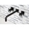 Kingston Brass KS6025DX Wall Mount Tub Faucet, Oil Rubbed Bronze KS6025DX - alternate 3